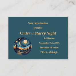 Under en Starry-natt Tilläggskort