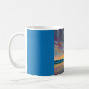 "Under en stor himlar". Kaffemugg