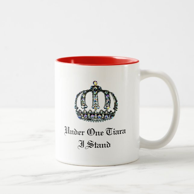 "UNDER EN TIARA I STAND" 2-TON COFFEE MUGG (Höger)