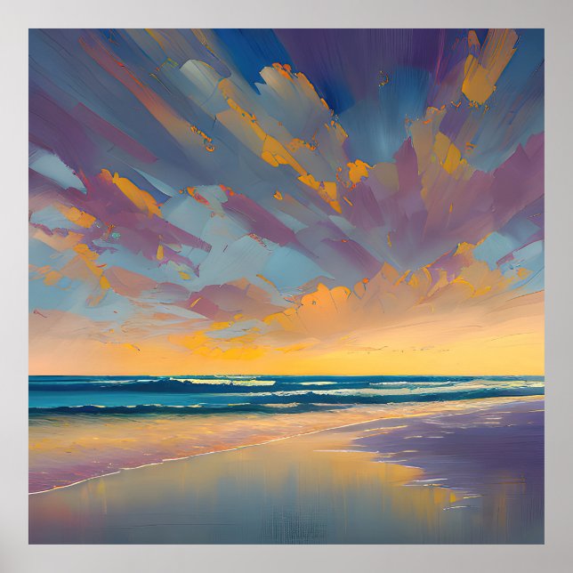 "Under ett majestätiskt himlar" Poster (Framsidan)