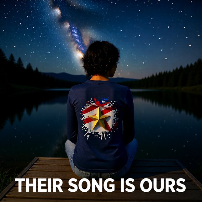 Under fanan vi står samlade t shirt (Skapare uppladdad)