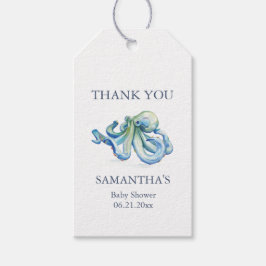 Under favorittaggar för babyskor för hav presentetikett