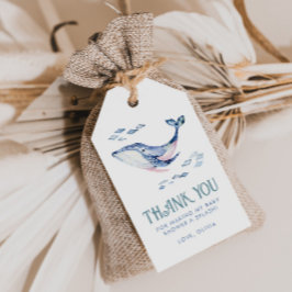 Under favorittaggar för Sea Baby Shower Presentetikett