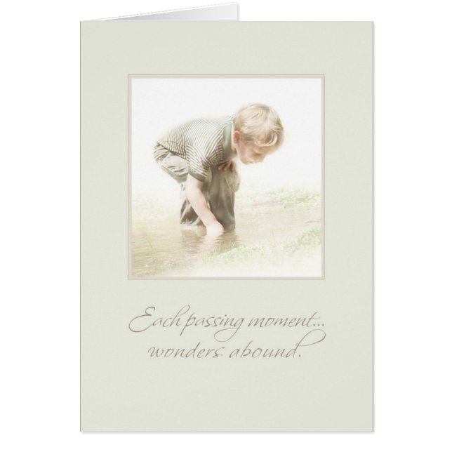 Under finnas i överflöd hälsningskort (Framsidan)