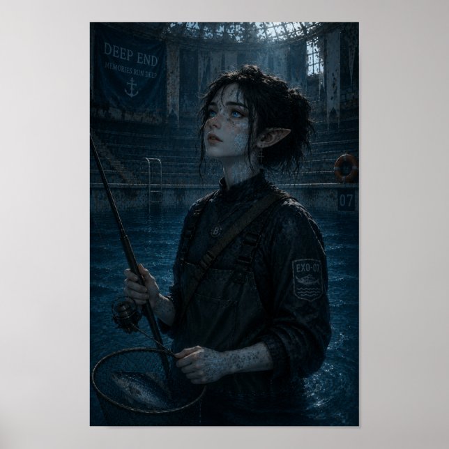 Under / Fiskarkvinna / Pool Poster (Framsidan)