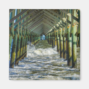 Under Folly Beach Pier Magnet