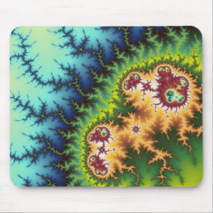 Under Forest - Fractal Mousepad Musmatta