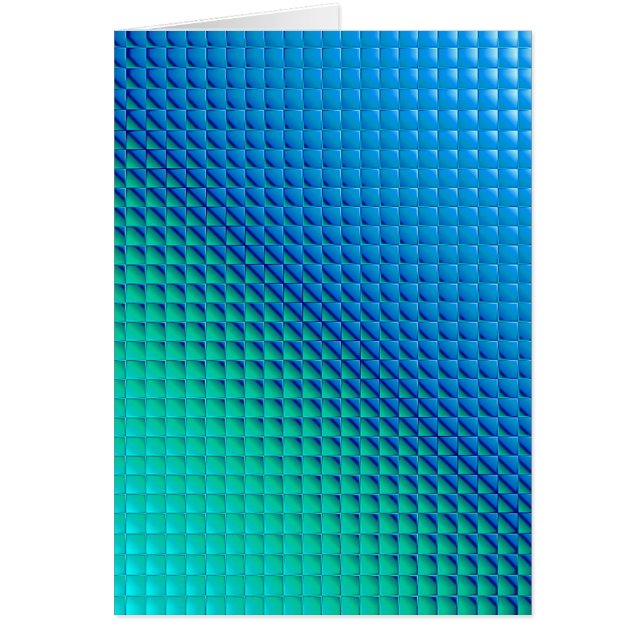 Under glaset hälsningskort (Framsidan)