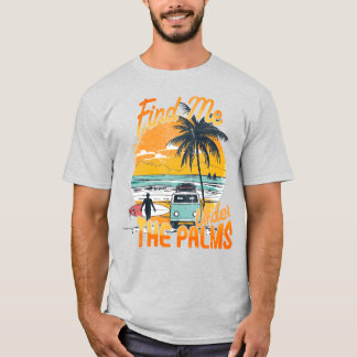 Under Handflatan Retro Beach T Shirt