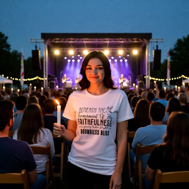 Under Hans trofasthet gränslös lycka T Shirt (Skapare uppladdad)