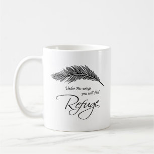 Under hans Vingar kommer ni att hitta en lösning Kaffemugg