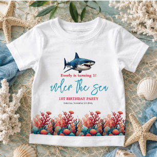 Under havet 1-års födelsedagsfest t shirt