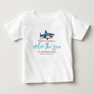 Under havet 1-års födelsedagsfest t shirt