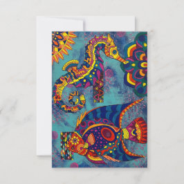 Under havet anteckningskort