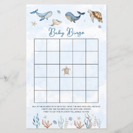 Under havet Baby Bingo Game