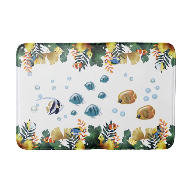 Under havet badrumsmatta (Framsidan)