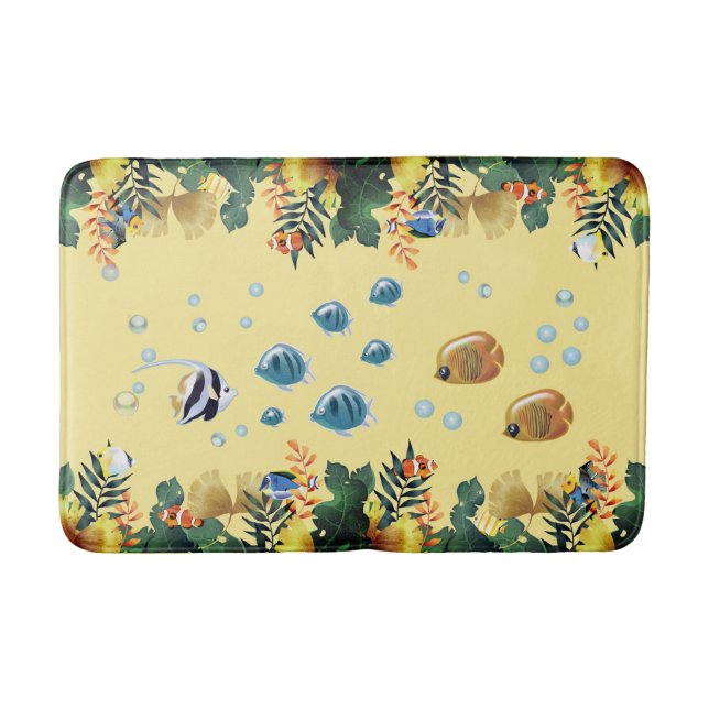 Under havet badrumsmatta (Framsidan)