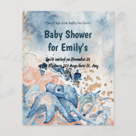 Under havet Blå Strand Val babyfirande