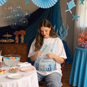 Under havet blivande mamma Baby Shower T Shirt