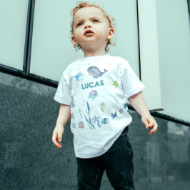 under havet dess babydusch. t shirt