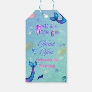 Under havet Första födelsedagen Presentetikett
