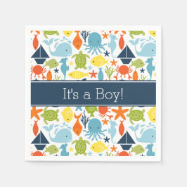 Under havet, havskapitel, Nautisk Pappersservett