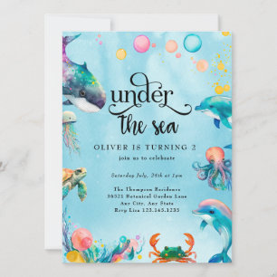 Under havet inbjudningar