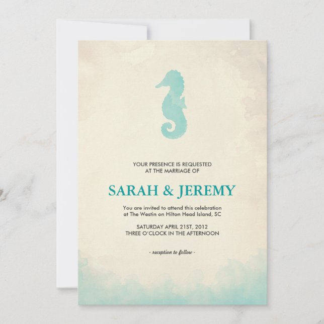 Under havet inbjudningar (Framsida)