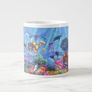Under havet jumbo mugg