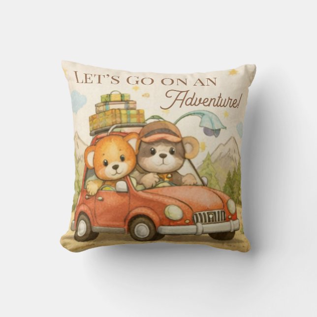 Under havet Kudde | Havsdekoration Barnrum (Framsida)