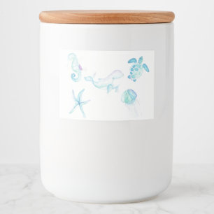 Under havet mat etiketter