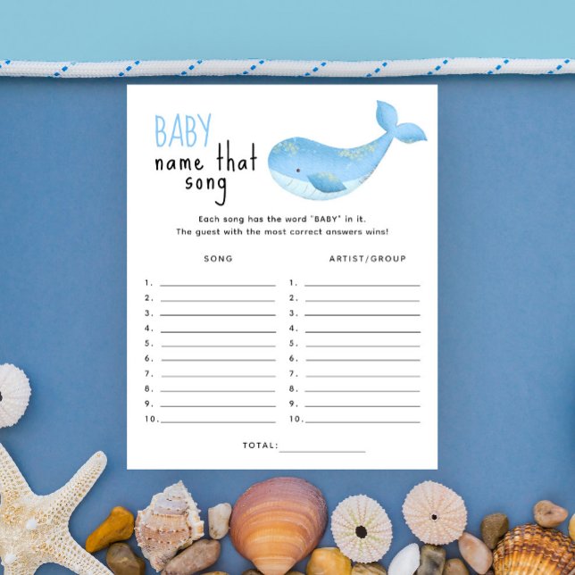 Under havet - Namn den där sång-babyduschspelet (Skapare uppladdad)