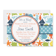 Under havet, Nautical Baby Shower