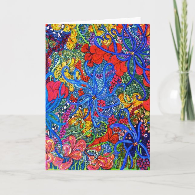 Under havet Notecard Kort (Framsida)