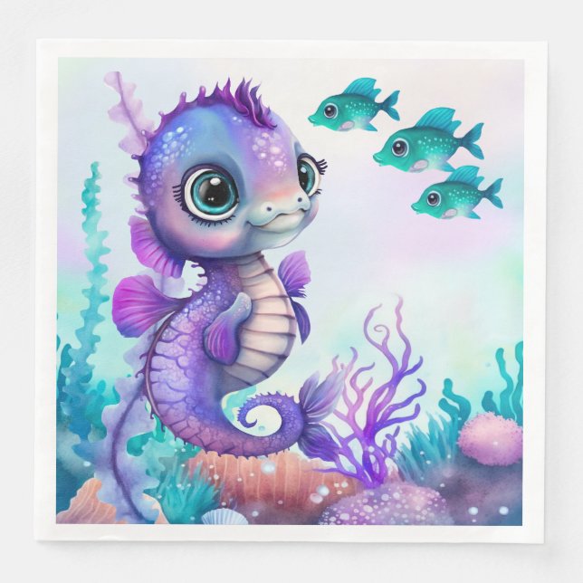 Under havet pappersservett (Framsida)