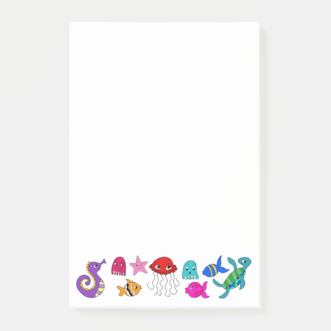 Under havet post-it block (Framsida)