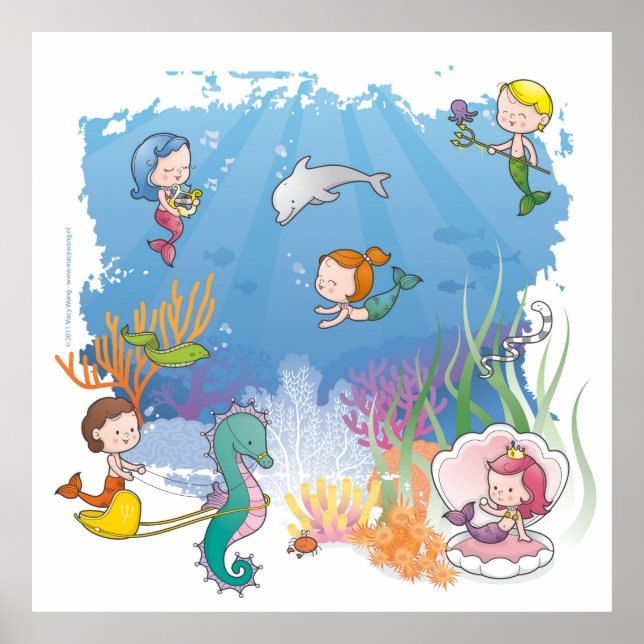 Under havet poster (Framsidan)