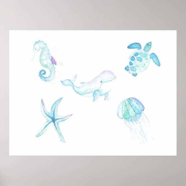 Under havet poster (Framsidan)