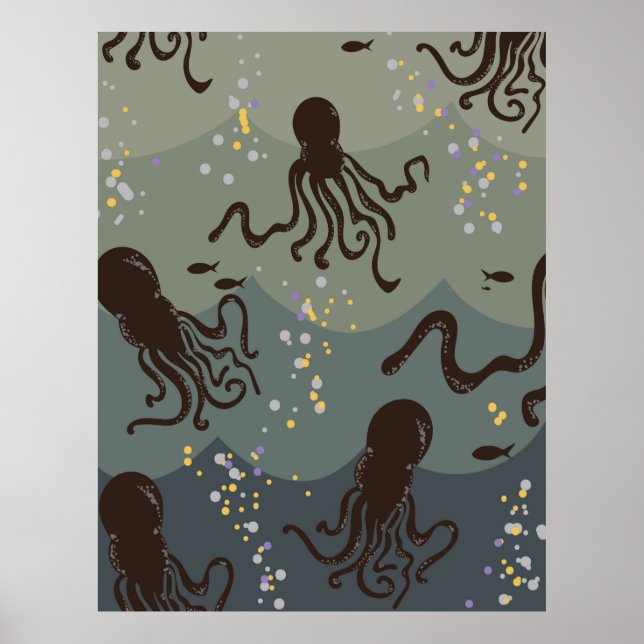 Under havet poster (Framsidan)