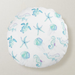 Under havet rund kudde