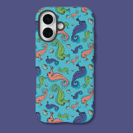 Under havet - Spelande sjöhäst och Snäcka Mönster