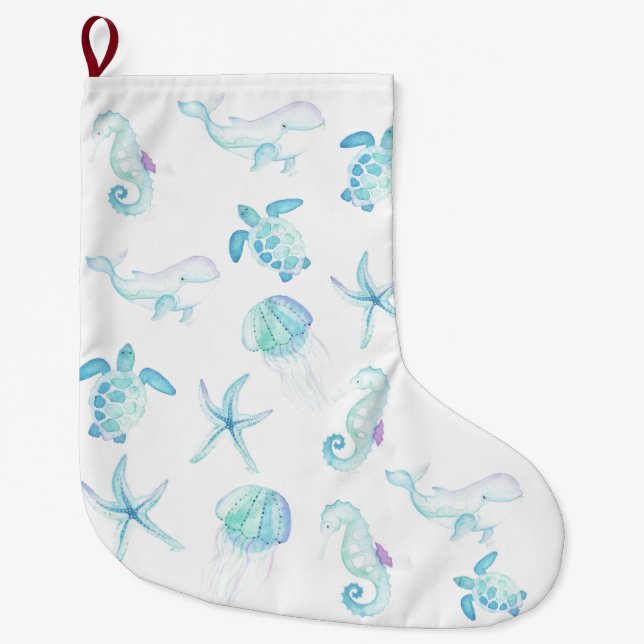 Under havet stor julstrumpa (Framsidan)