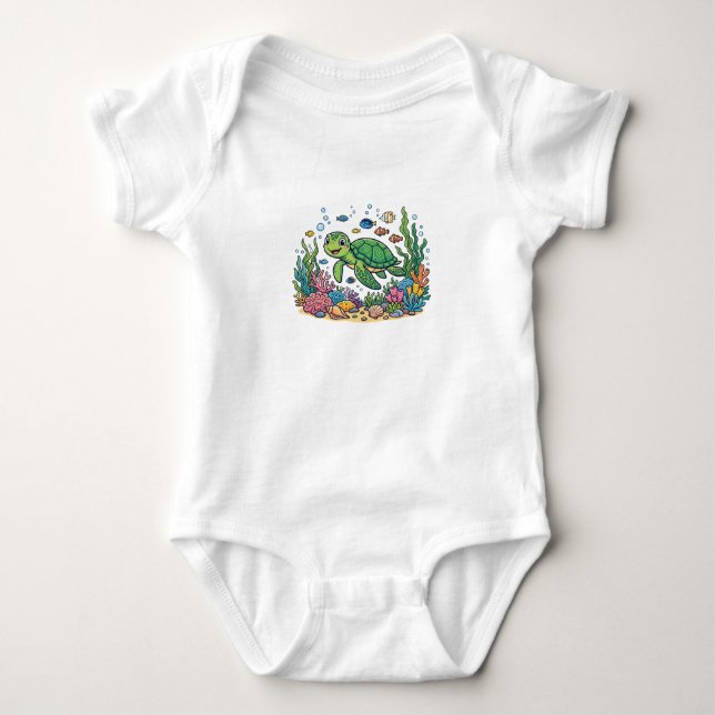 Under havet  t shirt (Framsida)