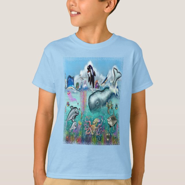 Under havet t shirt (Framsida)
