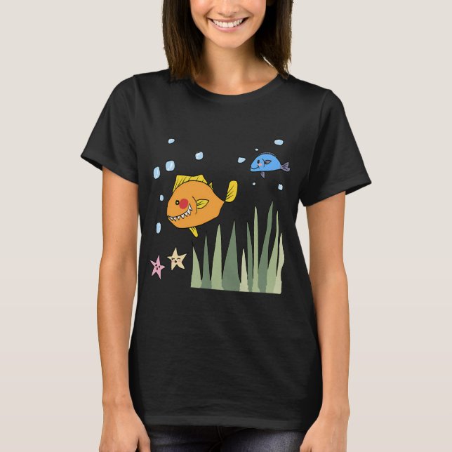 under havet t shirt (Framsida)