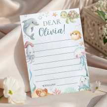 Under havet Tidskapsel Kort