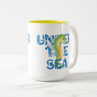 under havet Två-Tonad mugg