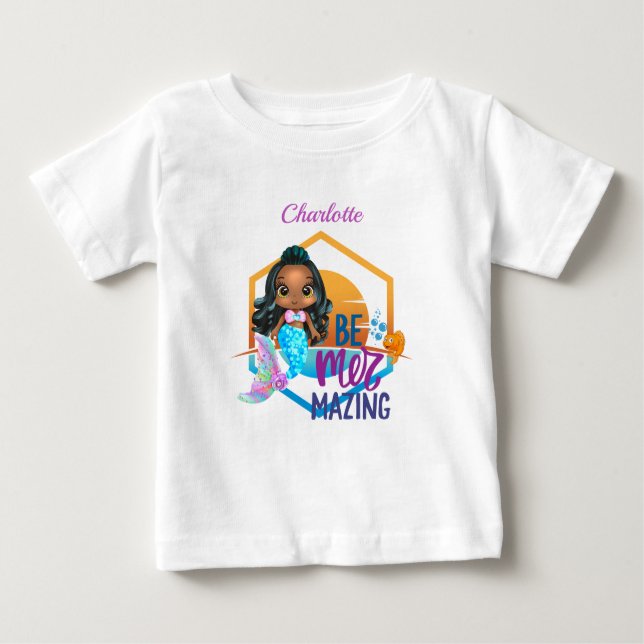 Under havet Var Mer-mazing Siren Personlig T Shirt (Framsida)
