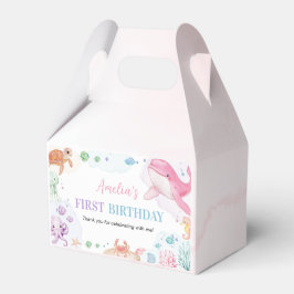 Under Havets dagar födelsedag av havslevande djur Presentaskar