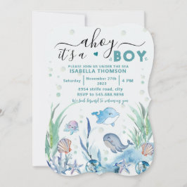 Under havets duschinbjudningar i pojke